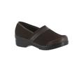 Wide Width Women's Origin Slip-On by Easy Street in Brown Tool (Size 8 W)