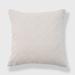 Diamond Geo Chenille Woven Jacquard Accent Pillow by Evergrace Home in Taupe (Size 18" X 18")