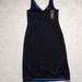 Ralph Lauren Dresses | New Ralph Ralph Lauren Vintage Slip Dress V-Neck Double Layer | Color: Black/Blue | Size: M