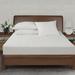 All-In-One All Season Reversible Cooling & Warming Fitted Mattress Pad, Twin by Levinsohn Textiles in White (Size FULL)