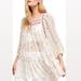 Free People Tops | Free People Boho Tunic Dress, Ivory Dance Magic, Size S New W/Tag Retail $148.00 | Color: Red/White | Size: S