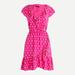 J. Crew Dresses | J. Crew Pink V-Neck Floral Ruffle Dress | Color: Orange/Pink | Size: 00