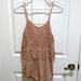 American Eagle Outfitters Dresses | American Eagle Boho Romper | Color: Cream | Size: Xsj