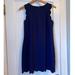 J. Crew Dresses | Jcrew Navy Scalloped Dress | Color: Blue | Size: 4