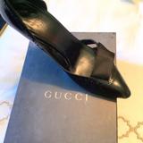 Gucci Shoes | Black Gucci Stiletto Pump | Color: Black | Size: 8