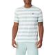 Fila Men's Pietersite Striped Tee T-Shirt, Blue Haze/White, Medium