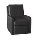 Bradington-Young Yorba Recliner Fade Resistant/Genuine Leather in Black | 41 H x 30 W x 40 D in | Wayfair 7508-901200-99-MRI