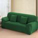 Eider & Ivory™ 2 Seater Stretch Chair Cover Sofa Covers Elastic Protector Cover Slipcover Polyester in Green | 45 H x 72 W x 30 D in | Wayfair