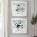 The Holiday Aisle® Christmas Is Joy - 2 Piece Picture Frame Textual Art Print Set Paper, in Black/White | 26.5 H x 53 W x 1.5 D in | Wayfair
