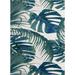 Green/White 0.31 in Area Rug - Bayou Breeze Abira Floral Area Rug Polypropylene | 0.31 D in | Wayfair F32D91AD623147BE816F58324BD63C61
