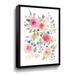 Winston Porter Lush Roses II - Painting Print on Canvas in Gray/Pink/White | 18 H x 14 W x 2 D in | Wayfair ED4AAD3524AE4D34AA1F71FF69CF02E6