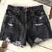 Free People Shorts | Free People Jean Shorts | Color: Black | Size: 24