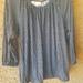 Michael Kors Tops | Michael Kors Plaid Shirt Sz. P/L | Color: Black | Size: L