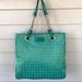 Kate Spade Bags | Kate Spade Teal Tote Purse Vintage | Color: Blue/Green | Size: Os