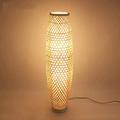 Floor Lamp Bamboo Wicker Rattan Shade Vase Floor Lamp Light Rustic Asian Japanese Nordic Tungsten Abajur Luminaria Light Floor Lamp Floor Lamps