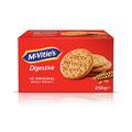 McVities Digestive Original - The Classic Wheat Biscuit for on The go, Pack of 5 (5X 250 g)