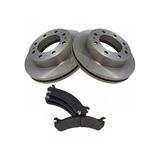 2001-2003, 2005-2006 GMC Sierra 1500 HD Front Brake Pad and Rotor Kit - TRQ