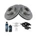 2009-2010 BMW 535i xDrive Front Brake Pad and Rotor Kit - TRQ