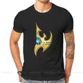 T-shirt à col rond en coton Star Craft Game Race pour hommes vêtements graphiques vintage t-shirt