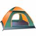 Amazingforless 4 Person Tent Hybrid in Orange/Green/Blue | 48 H x 54 W x 54 D in | Wayfair OUT-TENT-E