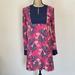 Anthropologie Dresses | Anthropologie Maeve Shift Pink Dress Size 2 | Color: Blue/Pink | Size: 2