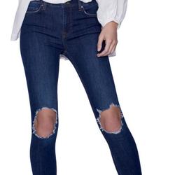 Free People Jeans | Free People Denim Jeans | Color: Blue | Size: 25