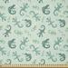 East Urban Home Ambesonne Reptile Fabric By The Yard, Exotic Lizards Chameleons Leaping Illustration Nature Reptiles, Square | 36 W in | Wayfair