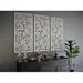 VIMA Avines Decorative Wall - Privacy Screen Panel, 48"L x 24"W x 1/2" Thick Color in White | 48 H x 24 W x 0.5 D in | Wayfair C2X412WH0016