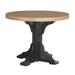 Ebern Designs Tillo Round 42" Outdoor Table Plastic in Black | 36.25 H x 48.25 W x 48.25 D in | Wayfair F7C821926B2E4D5EB16103DB1FD6D8BB