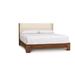 Copeland Furniture Sloane Platform Bed Wood and /Upholstered/Polyester in Brown | Wayfair 1-SLO-21-04-89113