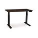 Copeland Furniture Invigo Height Adjustable Desk w/ Built in Outlets Wood/Metal in Black | 72 W in | Wayfair 3072-RRC-EE-53-B-G-M-P-N-N-N