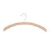 NAHANCO 40617 16" Retro Series Wooden Top Hangers, Low Gloss Beech (Pack Of 100) Wood in Brown | 4 H x 16 W in | Wayfair