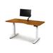 Copeland Furniture Invigo Height Adjustable Desk w/ Built in Outlets Wood/Metal in White | 72 W in | Wayfair 2672-RRC-EE-23-W-G-M-P-N-N-N