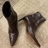 Ralph Lauren Shoes | Guc Ralph Lauren Leather Booties | Color: Brown | Size: 6
