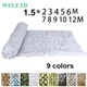WELEAD-Filet de camouflage militaire renforcé 1.5x2m 1.5x3m 1.5x4m 1.5x5m sable blanc vert armée