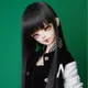 MSD SD Yosd pour BJD Butter Wig 1/3 1/4 1/6 Herb D Hair High Temperature Long Grey Straight