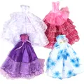 Ensemble de jouets de poupées Barbie Butter pour enfants robes de princesse de fête tenues de