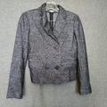 J. Crew Jackets & Coats | J. Crew Double Breasted Blazer Cotton/Wool Blend | Color: Gray | Size: 2