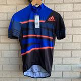 Adidas Shirts | Adidas Adistar Cycling Ciclismo Jersey Tech | Color: Blue/Orange | Size: Various