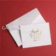 Enveloppes en papier artisanal noir et blanc enveloppe vintage de style européen pour carte cadeau
