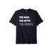 Men's Big & Tall KingSize Slogan Graphic T-Shirt by KingSize in Legend (Size 9XL)
