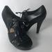 Coach Shoes | Coach Teagan Soft Leather Heel Black Sandal 9.5 | Color: Black | Size: 9.5