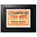 Boston Red Sox 1912 World Series Champions 18'' x 14'' Framed Program