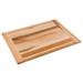 Labell Canadian Maple Reversible Pastry Cutting Board Wood in Brown/Red | 0.75 H x 16 W in | Wayfair L16220