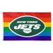 WinCraft New York Jets 3' x 5' Pride 1-Sided Deluxe Flag