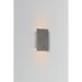 Cerno Nick Sheridan Tersus 10 Inch Tall LED Outdoor Wall Light - 03-242-B-30D1