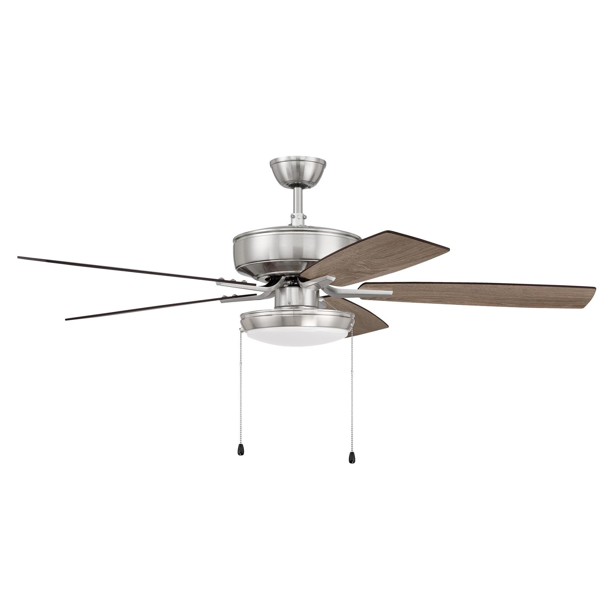 Craftmade Pro Plus 52 Inch Ceiling Fan with Light Kit - P119BNK5-52DWGWN