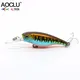 AOCLU-Leurre Flottant pour la Pêche Côtière Appât Artificiel WobJeff Jerkbait Minnow Shad