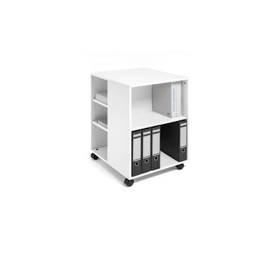 Durable Multifunktions-Wagen 74/59, 3-seitig offen mit 6 Regalböden (528 x 748 x 592 mm), weiß, 311302 Image