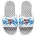 "Youth ISlide White Oklahoma City Thunder 90s Paper Cup Slide Sandals"